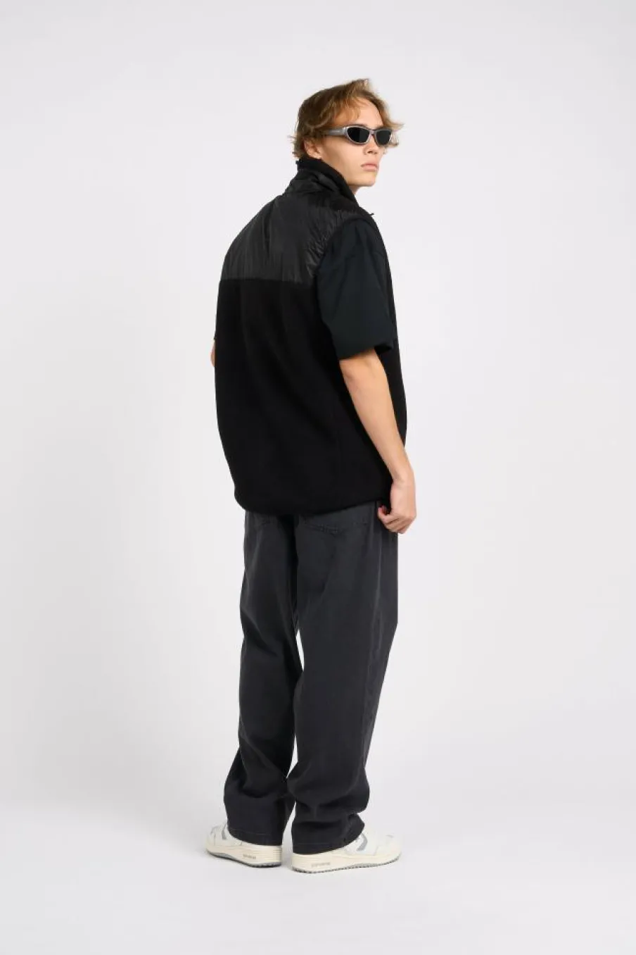 YERMO FLEECE VST - Veste | Noir*RAINS Clearance